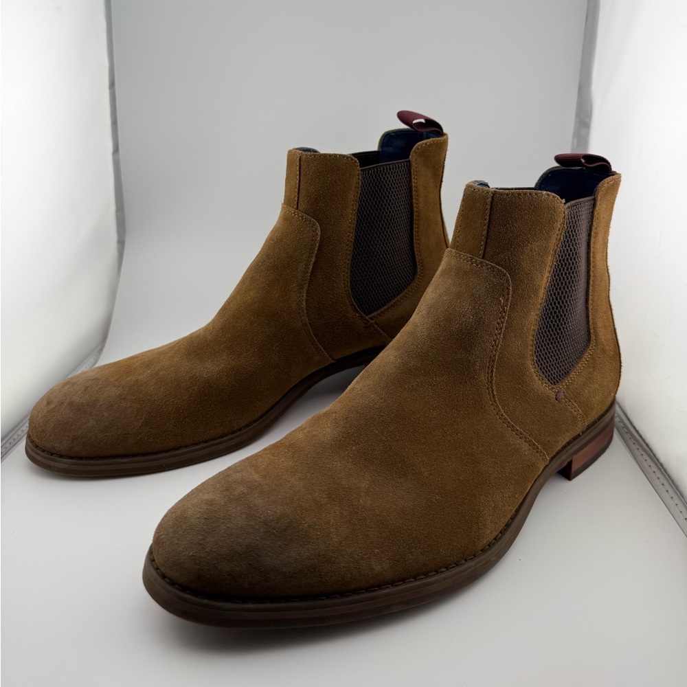Men’s Johnston & Murphy Tan Suede Chelsea Boots